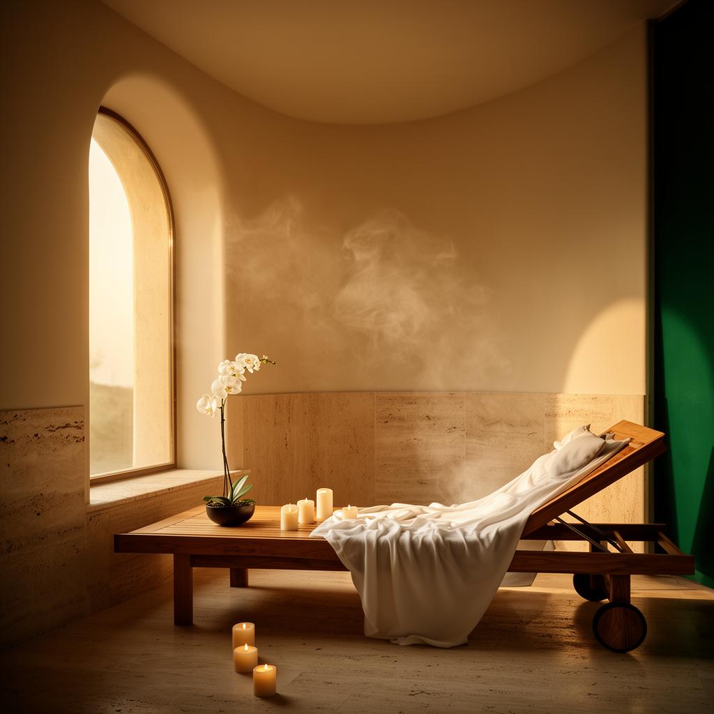 Interior del spa